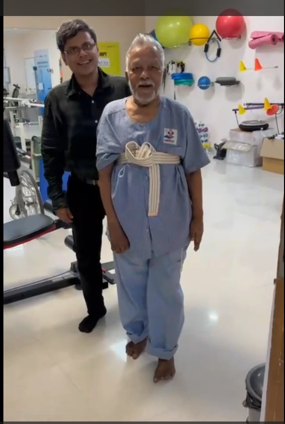 Neuro Rehabilitation in Navsari Stroke patient walks again Neuro Rehabilitation in Navsari Stroke patient walks again